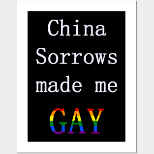 Made Me Gay (Rainbow) Posters and Art